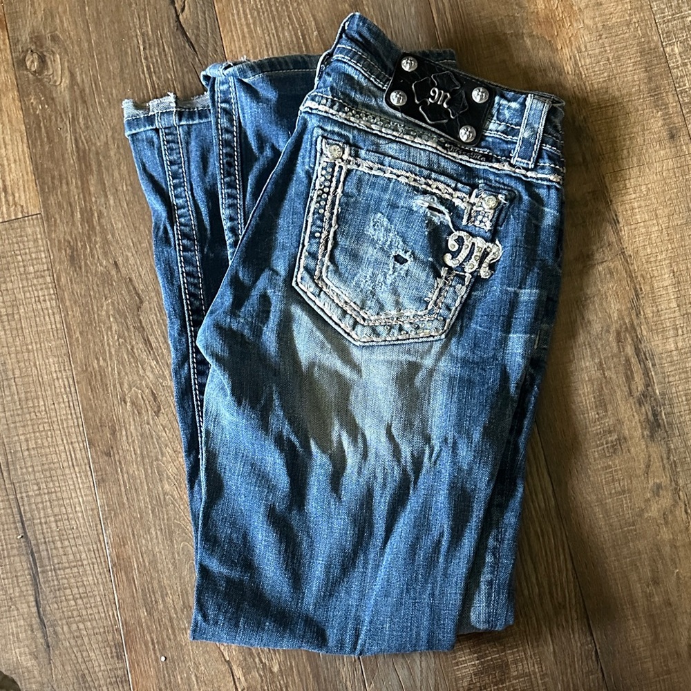 Miss Me Women's Blue Boot Cut Jeans